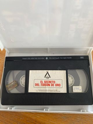 Tintin: El Secreto del Toison de Oro VHS