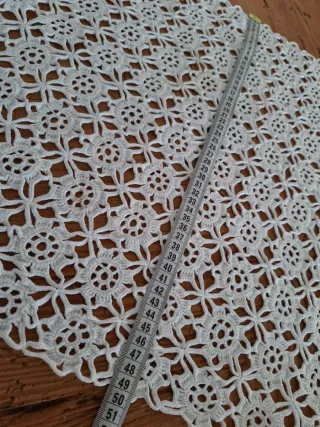 Lote 5 Piezas Crochet Blanco