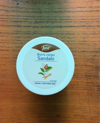 Just Burro Corpo Sandalo Crema Corpo 100ml