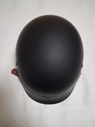 Casco adulto moto DOT F02 negro talla xl