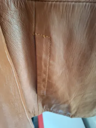 Chaqueta de piel corte americana Talla M