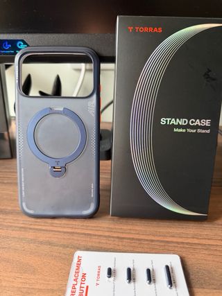 Funda Torras q3 Air iPhone 17 Pro Max Azul