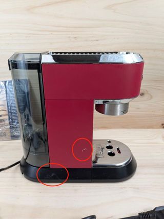 De'Longhi Dedica EC685.R Cafetera Espresso Rojo
