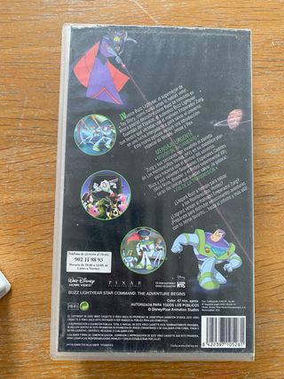 VHS Buzz Lightyear La Película Disney Pixar