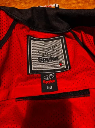 Giacca moto Spyke vera pelle tg.56