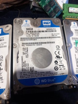 3 Discos Duros WD 500GB