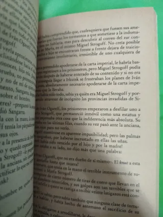 Libro Julio Verne Miguel Strogoff antiguo vintage