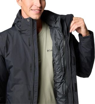 Chaqueta Columbia Element Blocker Interchange Negr