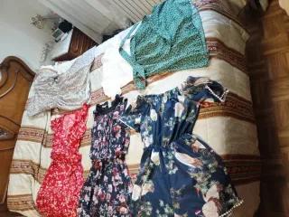 Lote 5 Vestidos Estampados