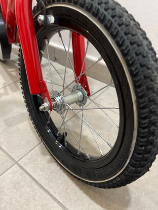 Bicicleta Infantil Roja 14 Pulgadas