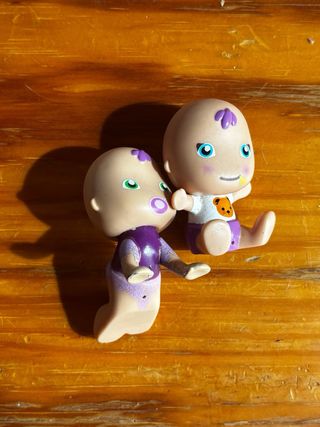 Lote 4 muñecos bebés para muñecas
