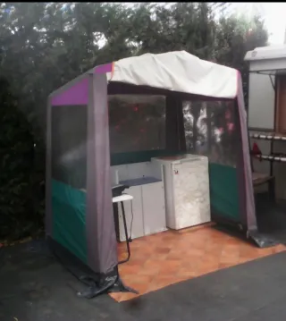 Caravana plegable ligera
