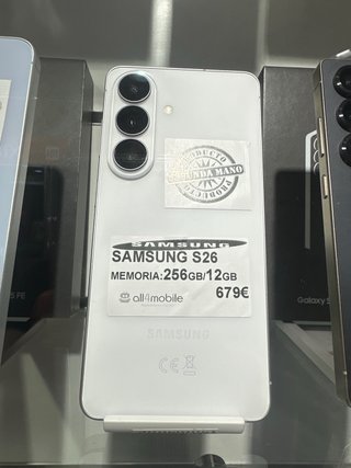 Samsung S26 blanco 256GB 5G