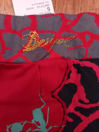 Falda Desigual Estampada
