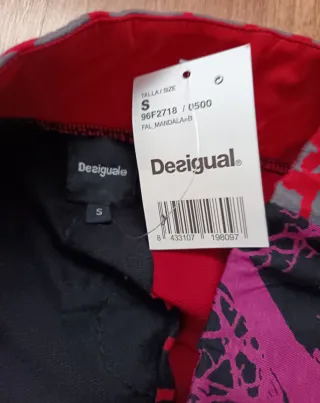 Falda Desigual Estampada