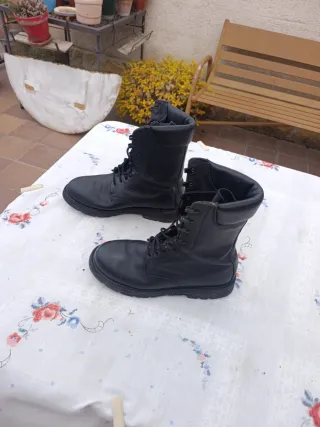 Botas militares negras talla 43