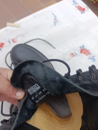 Botas militares negras talla 43