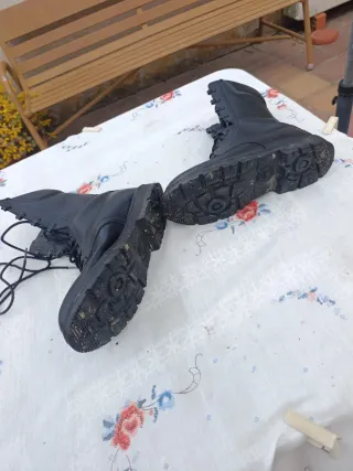 Botas militares negras talla 43
