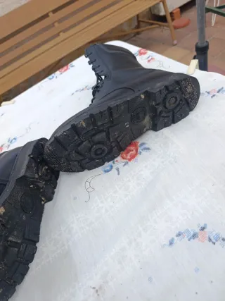 Botas militares negras talla 43