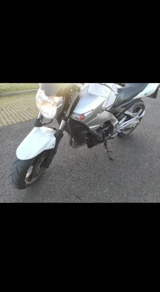 Suzuki GSR Naked Blanca