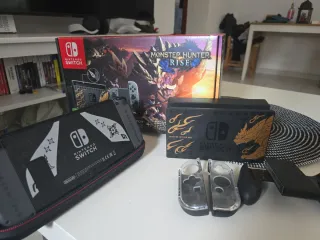 Nintendo Switch Edición Monster Hunter Rise