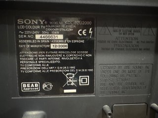 Televisor Sony Bravia Gris Urge venta por mudanza