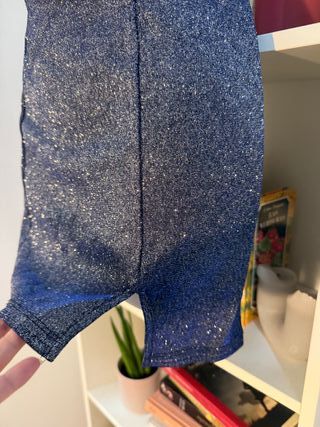 Vestido de tirantes corto de fiesta - H&M talla S