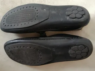 Merceditas barefoot piel T.40