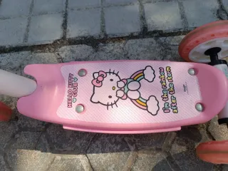 Patinete 3 Ruedas Infantil Rosa
