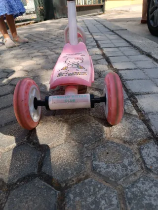 Patinete 3 Ruedas Infantil Rosa