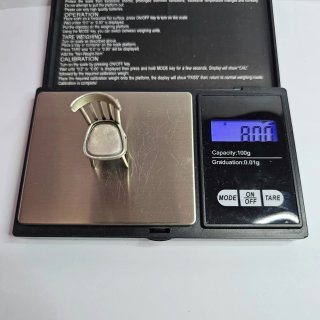 Sedia Argento 800 Vintage Miniatura