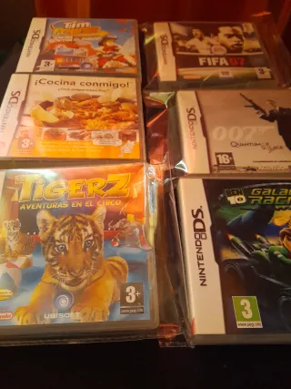 Lote 6 juegos Nintendo DS