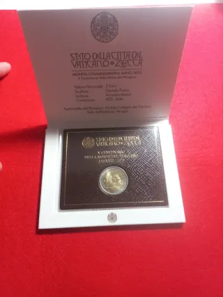 2 euro Vaticano 2023 commemorativa