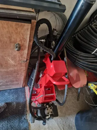 Astilladora de leña hidráulica