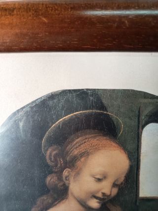 Cuadro lámina La Madonna Benois