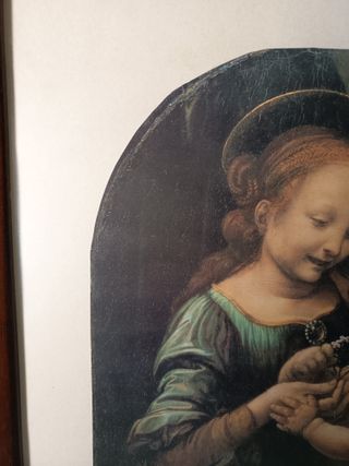 Cuadro lámina La Madonna Benois