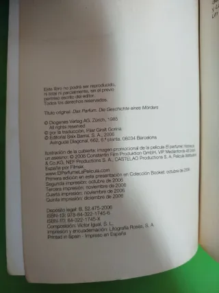 El perfume historia asesino película intriga libro