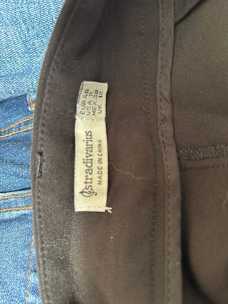 Pantalón vestir negro