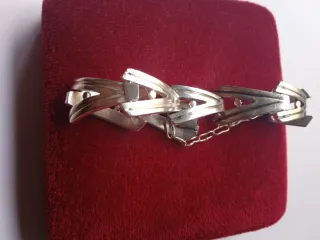 Pulsera antigua plata