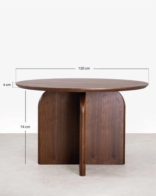 Mesa Redonda Northdeco Madera Comedor Design NEW