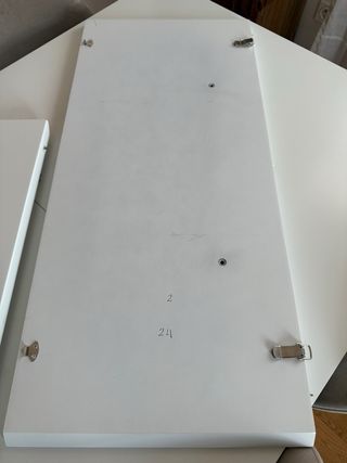 Mesa de comedor moderna blanca madera