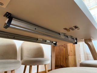 Mesa de comedor moderna blanca madera