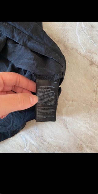 T-shirt Calvin Klein Jeans nera donna M