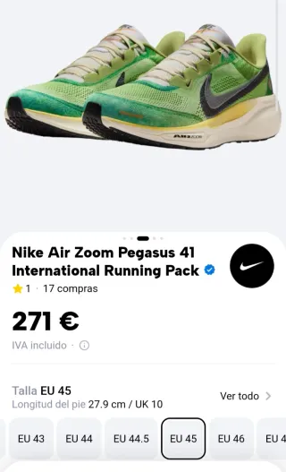 Zapatillas deportivas Nike Air Zoom Pegasus 41 en