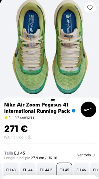 Zapatillas deportivas Nike Air Zoom Pegasus 41 en