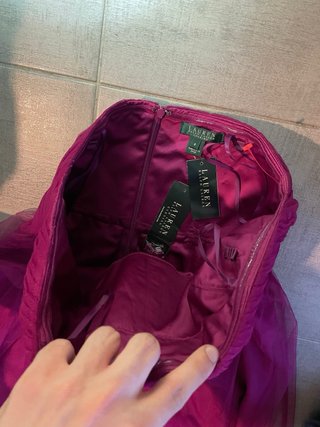 Abito tubino fucsia Ralph Lauren tg. M