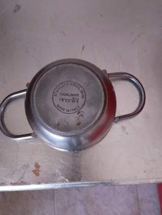 Pentolino Acciaio Inox 18/10