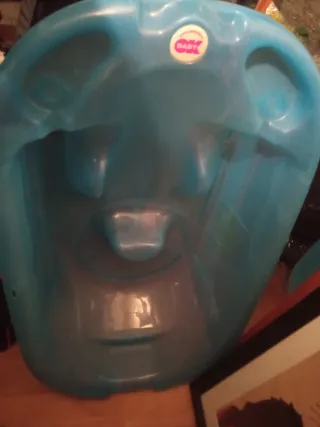 Bañera bebé OK Baby azul