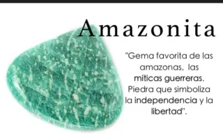 Collar de piedras de amazonita