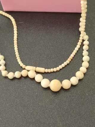 Collana antica e preziosa lunga 70 cm